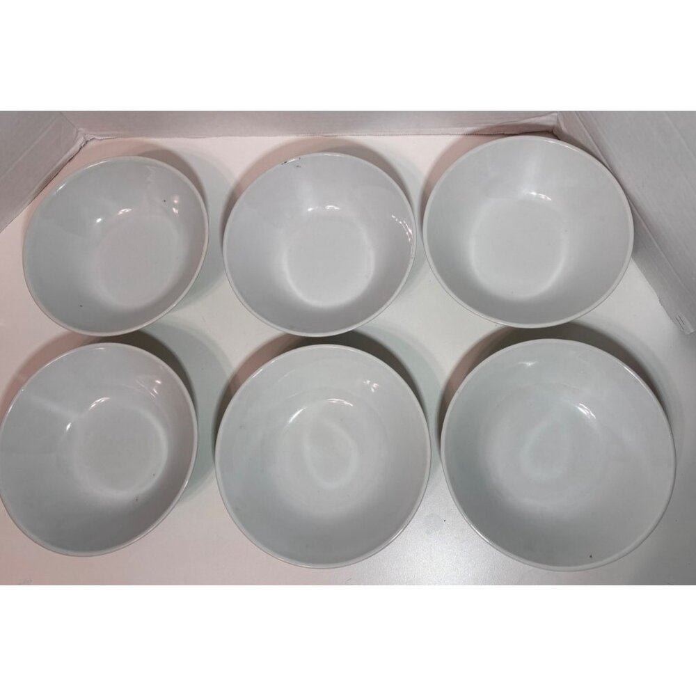 Vintage Chinese Hand Painted Rooster Porcelain Noodle Bowls 6.75” - Picture 8 of 9